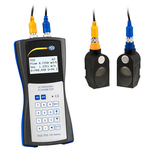 Flowmåler PCE-TDS 100, med 2 sensorer, nominel bredde DN 50 - 700 + ISO-kalibreringscertifikat - 2