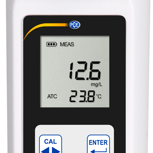 Vandanalysator PCE-WO, bestemmelse af 02-indhold, 02-mætning og temperatur - 2