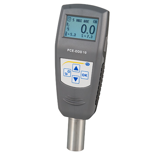 Duromètre PCE-DDD, pour caoutchouc dur et thermoplastique, dureté Shore D 0-100, résolution 0,1, ISO - 2
