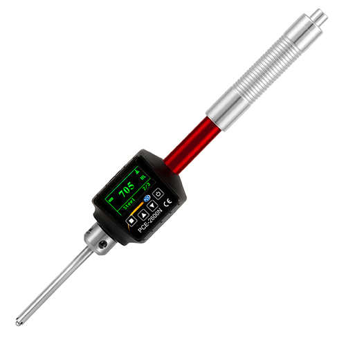 Durómetro ultrasónico PCE 2600N, para materiales metálicos, HLD, HRC, HB, HV, HS, HRA, HRB + ISO - 2