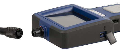 Boroskop PCE-VE 3xx, für Maschinen und Anlagen, frontale Kamera, Ø 5,5 mm, 2 m, 4 LEDs - 2