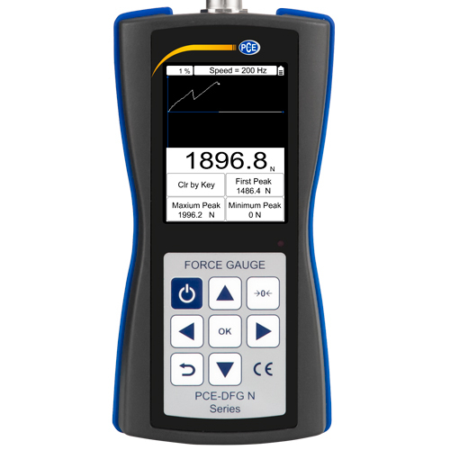 Silomer PCE-DFG NF, pre meranie tlaku, do 2 kN, externý snímač zaťaženia + certifikát ISO - 2
