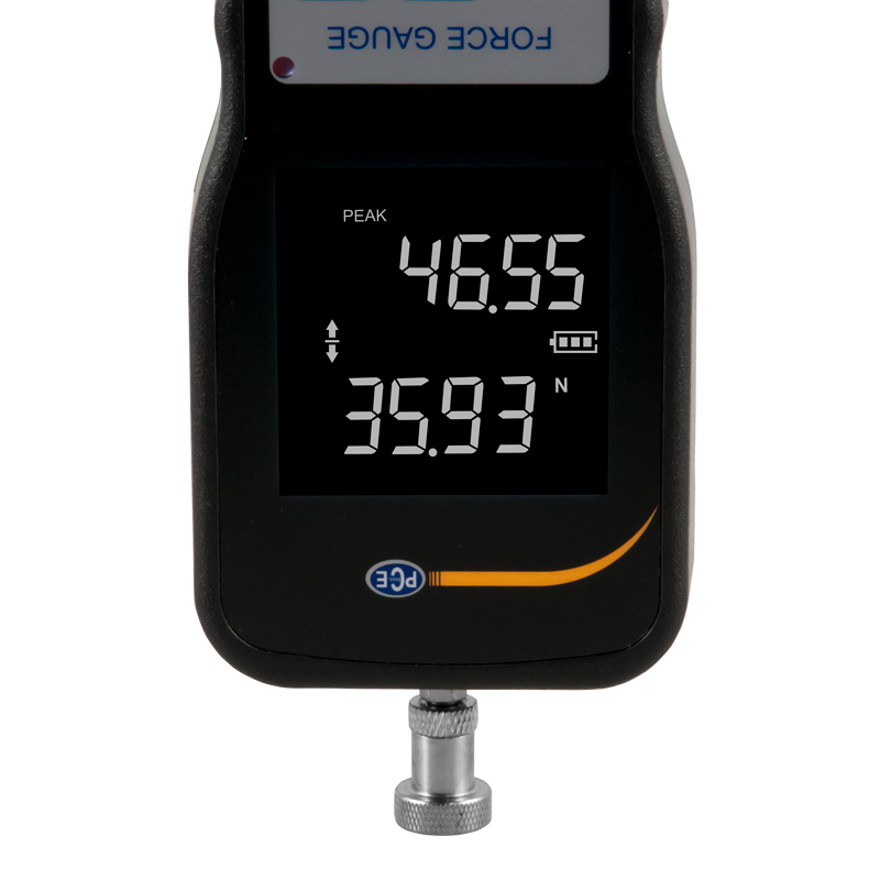 Silomer PCE-FM, pre meranie ťahu a tlaku, do 50 N, vnútorný snímač zaťaženia + certifikát ISO - 2