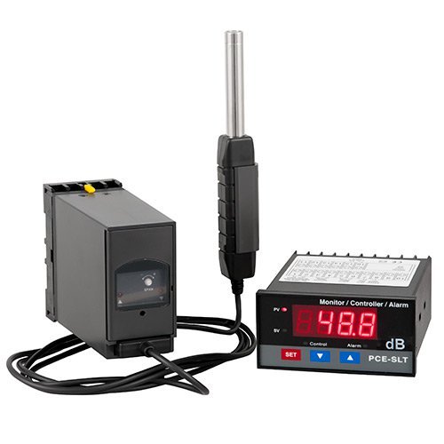 Meradlo úrovne hluku PCE-SLT, rozsah 30 - 130 dB, s digitálnym displejom + certifikát ISO - 2