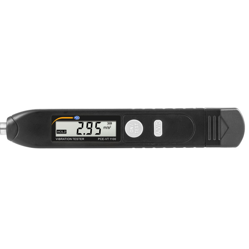 Vibromètre PCE-VT 1100, mesure les vibrations sur les machines, certificat ISO - 2