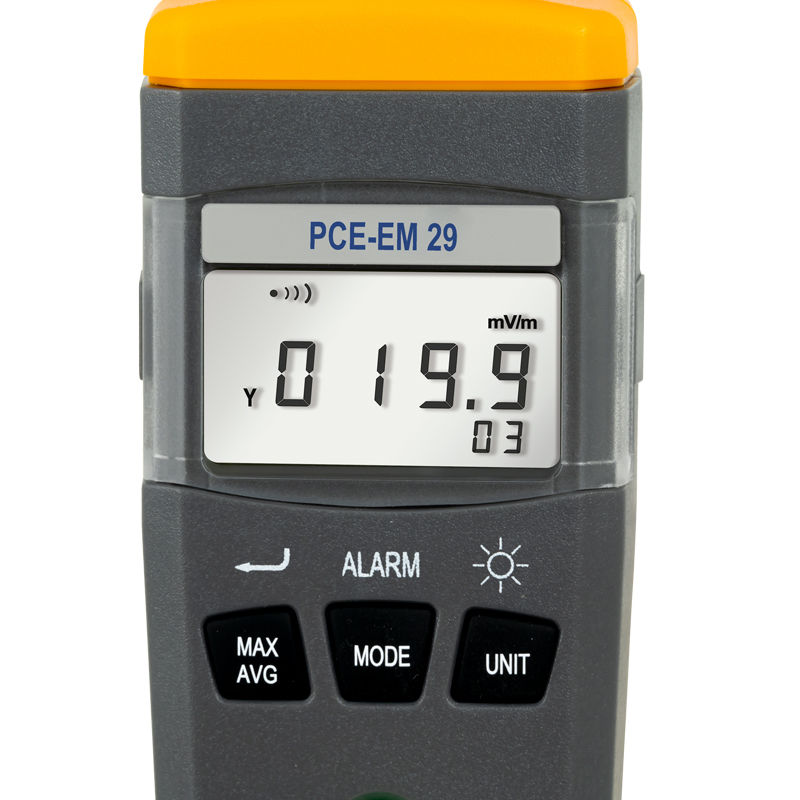 Radiomètre PCE-EM 29, détection de rayonnement électromagnétique, 50 MHz - 3,5 GHz - 2