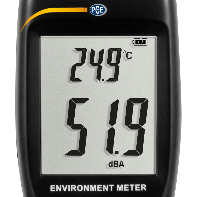 Přístroj pro měření kvality životního prostředí PCE-EM, 5 měření v 1 přístroji - 2
