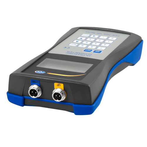 Prietokomer PCE-TDS 100, 2x senzor na lište, menovitá šírka DN 15 - 700 + certifikát ISO - 3