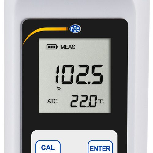 Vandanalysator PCE-WO, bestemmelse af 02-indhold, 02-mætning og temperatur - 3