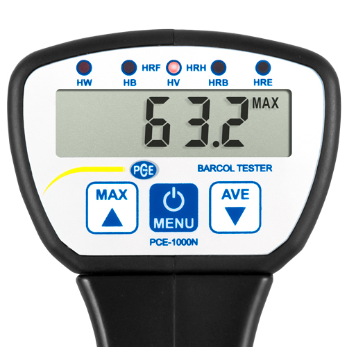 Durómetro PCE 1000N, para metales blandos, Barcol, rango de medición 0 - 100 HBa - 3