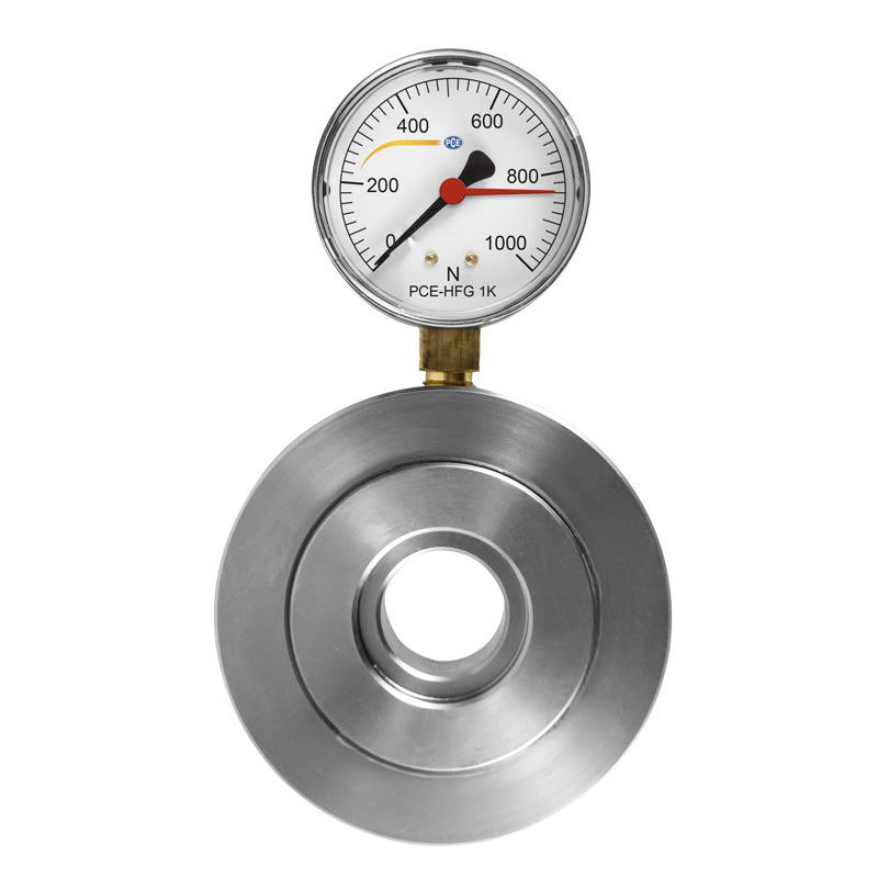 Dynamomètre PCE-HFG, pour compression, jusqu'à 10 kN, cellule de charge externe, certificat ISO - 3
