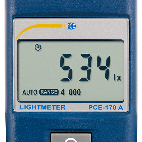 Světloměr PCE-170, rozsah měření až 40 kLux - 3