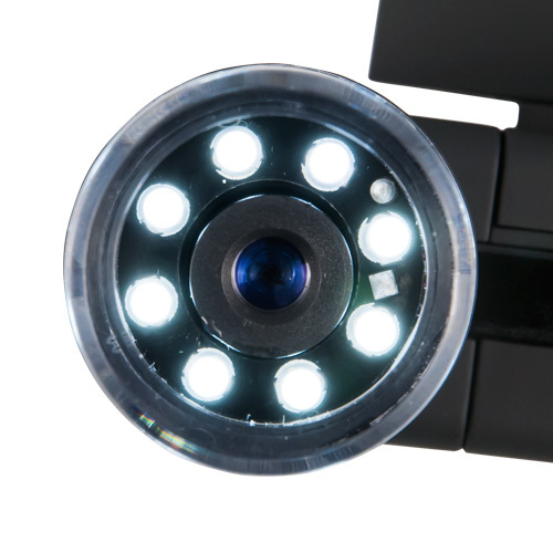 Microscopio PCE-DHM, impiego mobile, risoluzione 5 MP, zoom d'ingrandim. 500, display a colori 3 - 3