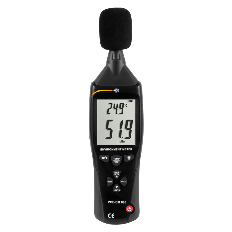 Radiómetro PCE-EM, 5 mediciones en 1 aparato - 3