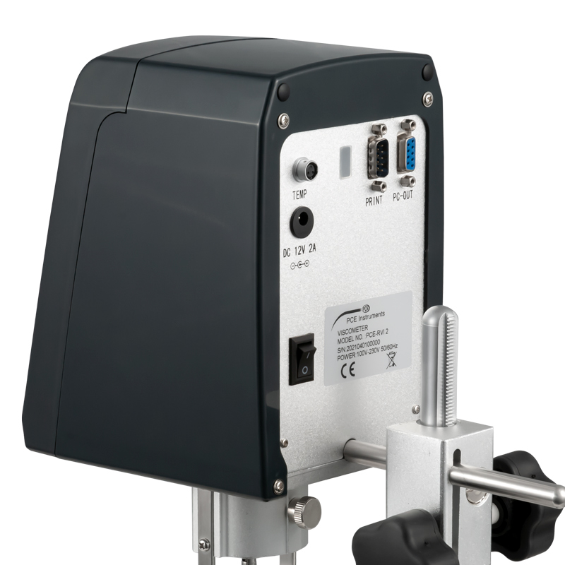 Viscosimetro PCE-RVI, range di misurazione max. 100.000 cp, 4 mandrini applicabili, display LC - 3