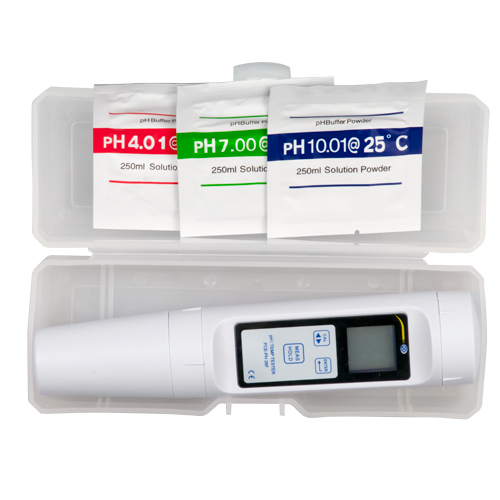 Analyzátor vody PCE-PH, stanovenie hodnoty pH, pre viskózne kvapaliny, plochá PH elektróda + ISO - 4