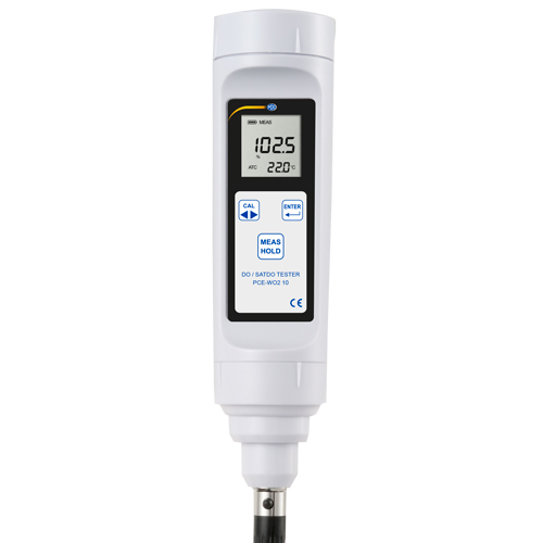 Analyzátor vody PCE-WO, stanovenie obsahu O2, nasýtenia O2 a teploty - 4
