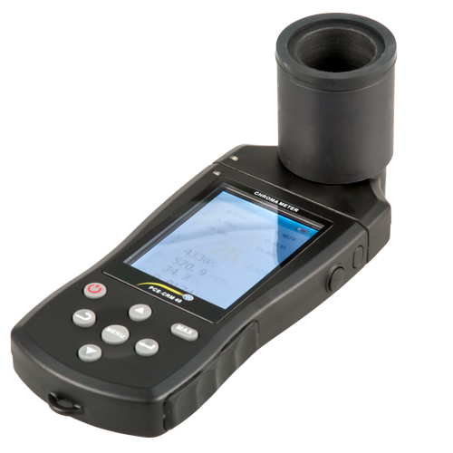 Photomètre PCE-CRM, plage de mesure 150 kLux, mesure température de couleur CTT, mémoire de données - 3