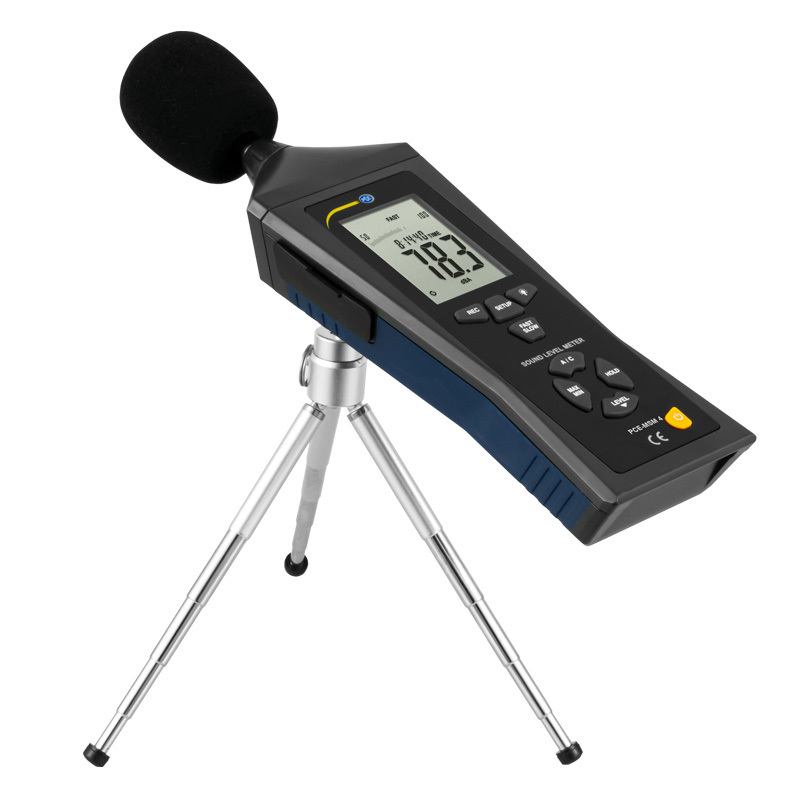 Misurat. livello sonoro PCE-MSM, range misurazione 30-130 dB, con valutazione frequenza A e C - 4