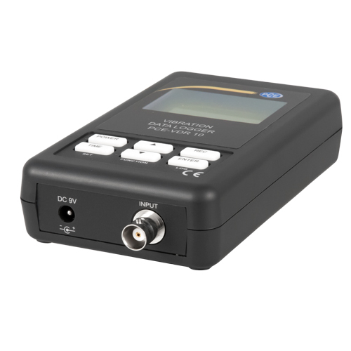 Vibrationsmåler PCE-VDR, måler vibrationer, 10 Hz - 1 kHz + ISO-certifikat - 4