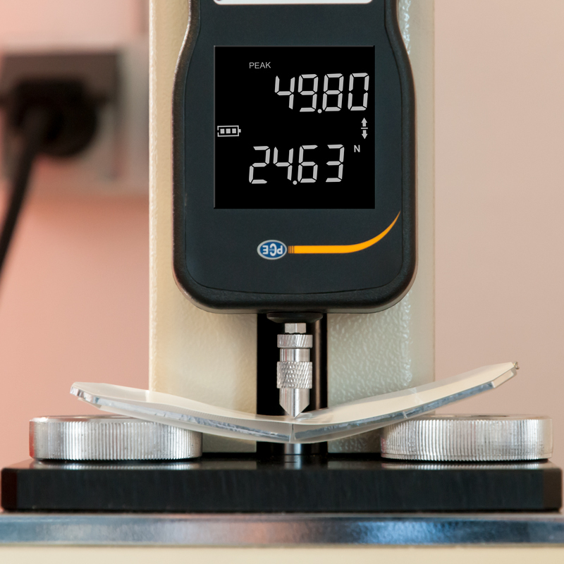 Silomer PCE-FM, pre meranie ťahu a tlaku, do 50 N, vnútorný snímač zaťaženia + certifikát ISO - 5