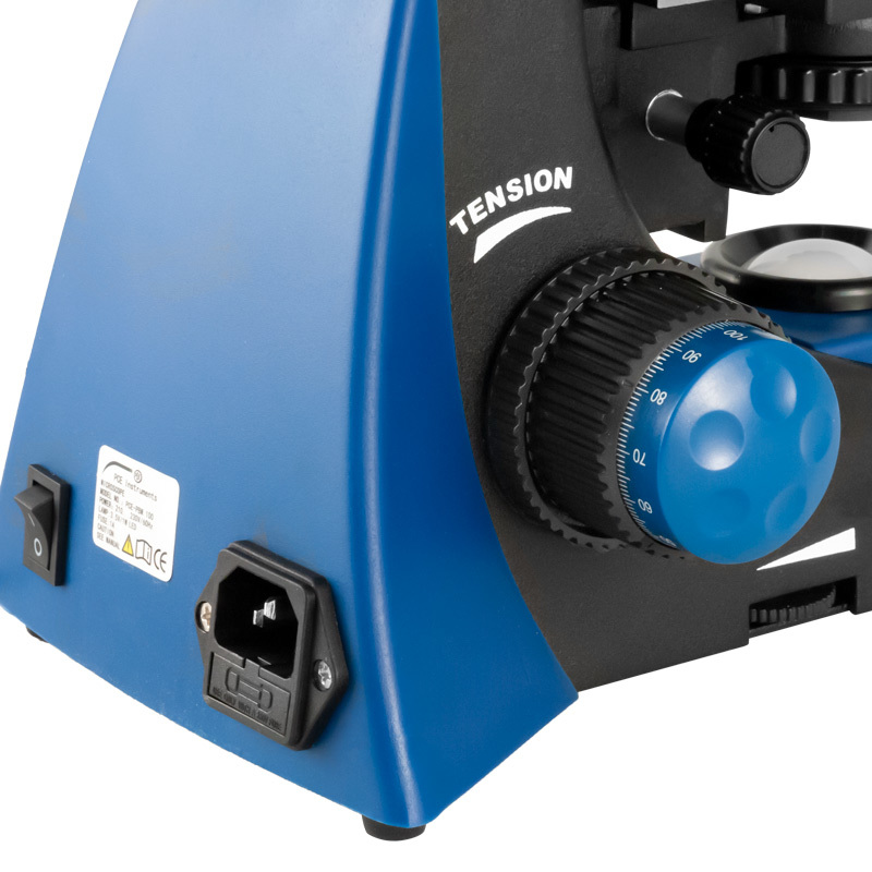 Microscope PCE-PBM, lumière transmise, trinoculaire, réglage dioptrique, tête pivotante à 360° - 5