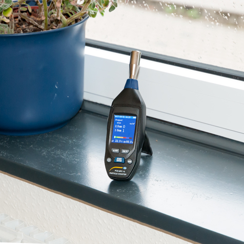Medidor de la calidad del aire PCE-MPC, medición de polvo fino (2,5/10 µm), PM2,5 y PM10 - 6