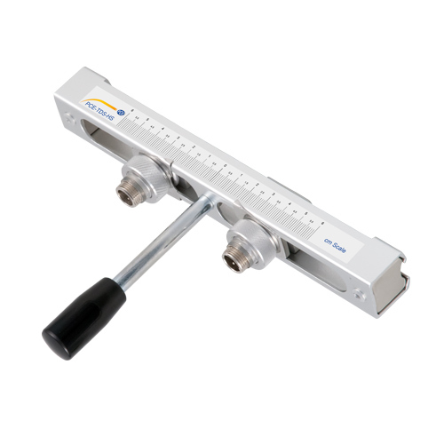 Durchflussmessgerät PCE-TDS 100, mit 2 Sensoren auf Schiene, Nennweite DN 15 - 700 - 7