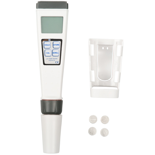 Analyzátor vody PCE-PH, stanovenie hodnoty pH, kompenzácia teploty - 7