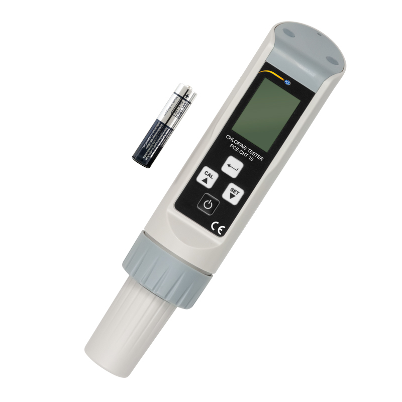Analizator wody PCE-CHT, określanie zawartości chloru i temperatury, zakres pomiarowy 0-10 mg/l - 7