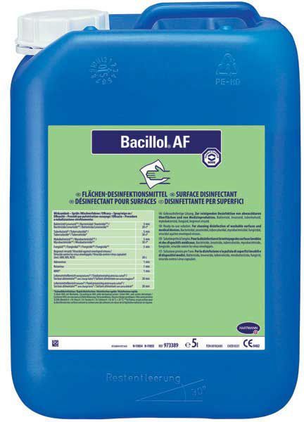 Hartmann Bacillol® AF oppervlaktedesinfectiemiddel, bus van 5 liter - 1