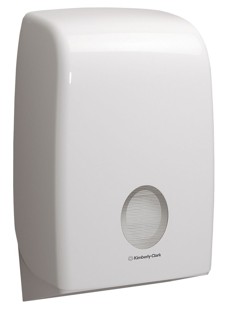 Kimberly-Clark Aquarius™ dispenser for paper towels, 6945, white - 1