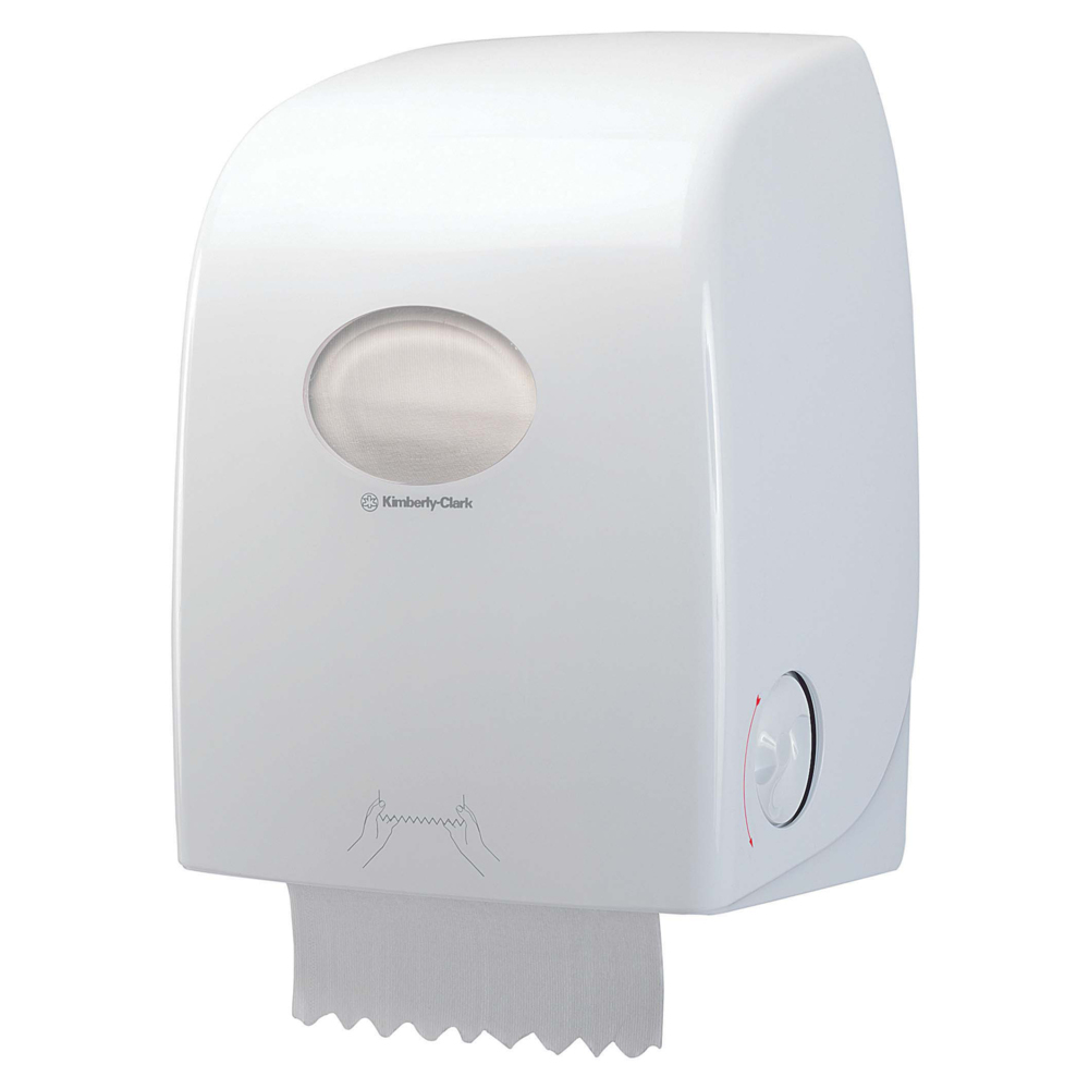 Kimberly-Clark Aquarius™ no-touch roll dispenser for paper towels, 6959, white - 2