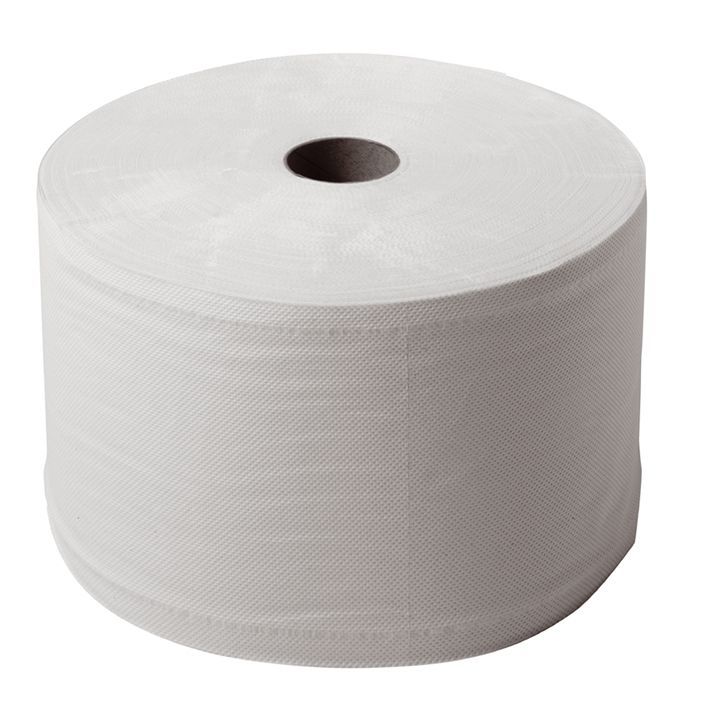 zetPutz® cleaning cloth roll maxi comfort, 11425, white, 38 x 22 cm, 2-ply, 2 rolls of 1000 cloths - 1