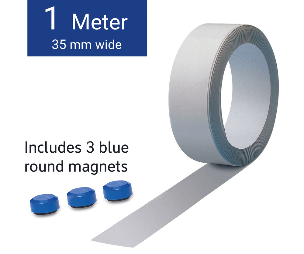 Ferroband, Länge 1 m, inkl. 3 Magnete - 2