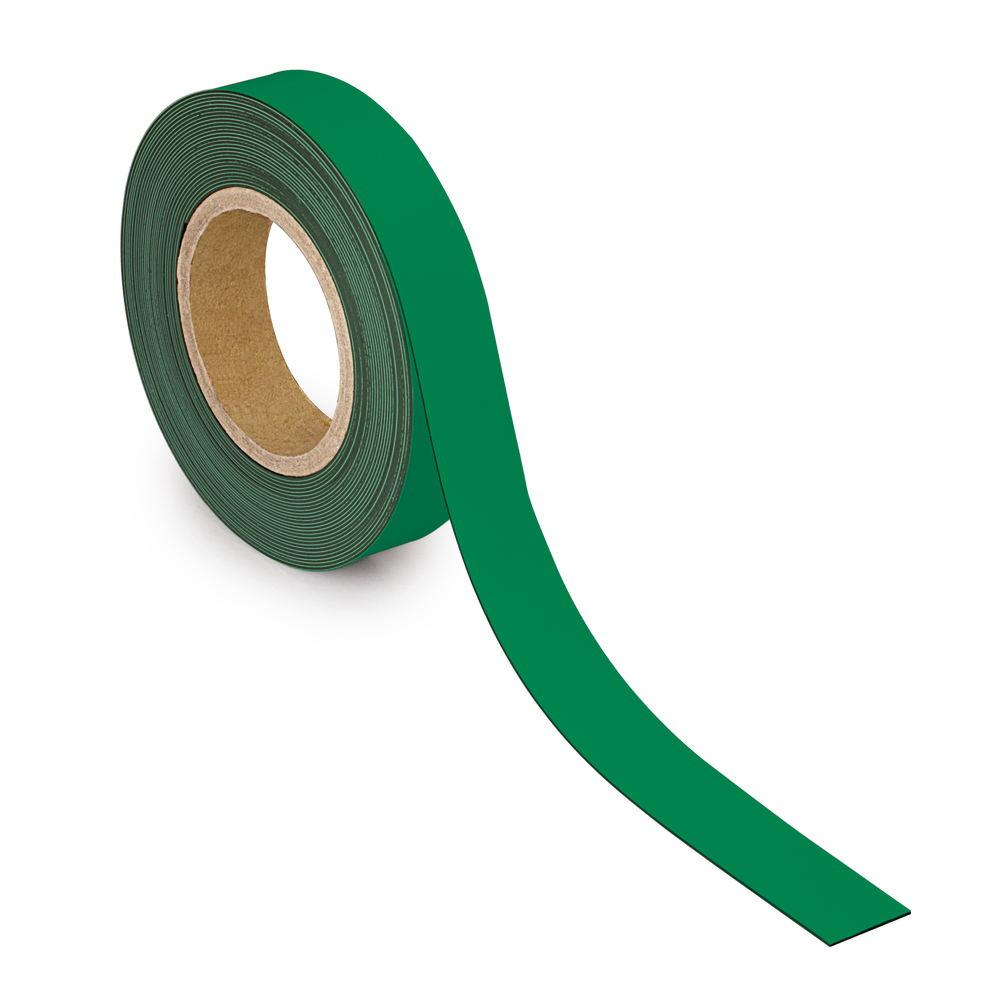 Kennzeichnungsband magnetisch, 10 m x 30 mm x 1 mm, grün - 1