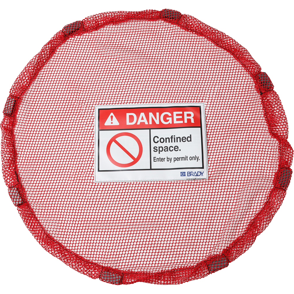 Magnetic cover for confined spaces, ∅: 863.60 mm - 1