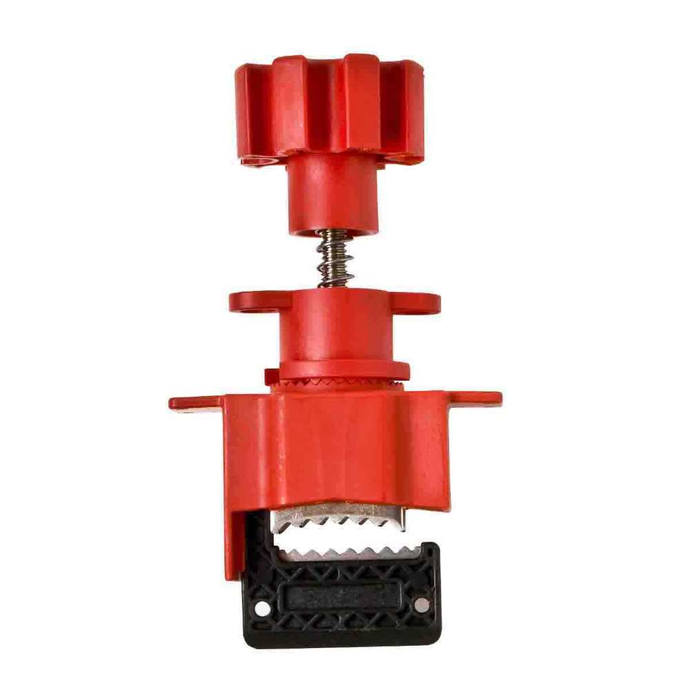 Large universal valve clamping lockout unit, maximum lever thickness 27.94 mm - 1