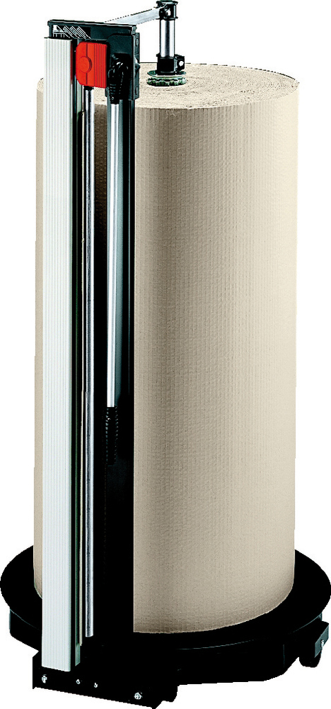 Rezací stojan Rocholz, vertikálny, pojazdný, 480 x 580 x 1300 mm - 1