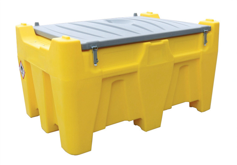 Mobile fuel tank for diesel, 330 litres, with 24 V high-flow pump, with lid - 2