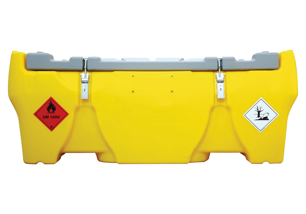 Mobile fuel tank for diesel, 220 litres, pick-up version, with 12 V pump, with lid - 3