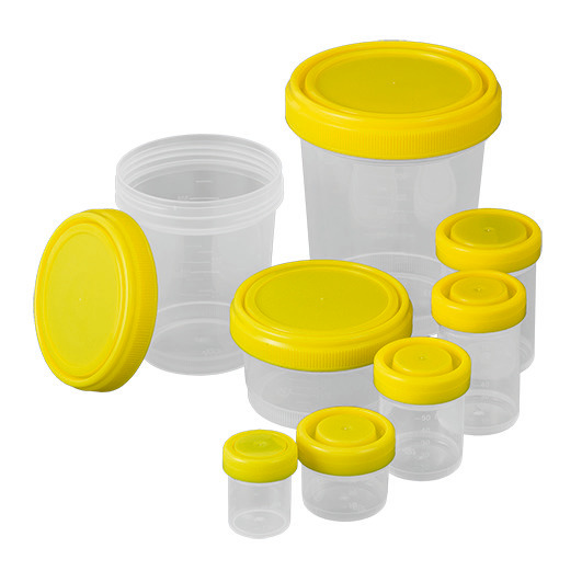 Laboratory container in PP, with engraved scale, tight-fitting screw cap, 20 ml, Pack = 1000 pcs. - 1