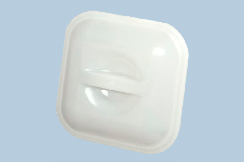 Square lid, for industrial buckets, natural colour, Pack = 6 pieces - 1