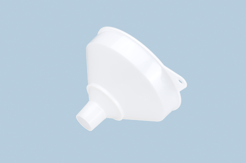 Plastic drum funnel, diameter 253 mm, with strainer, without neck, Pack = 10 pieces - 1