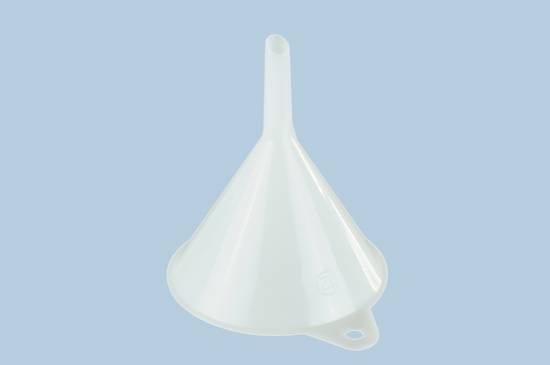 Plastic funnel, diameter 120 mm, natural colour, Pack = 12 pieces - 1