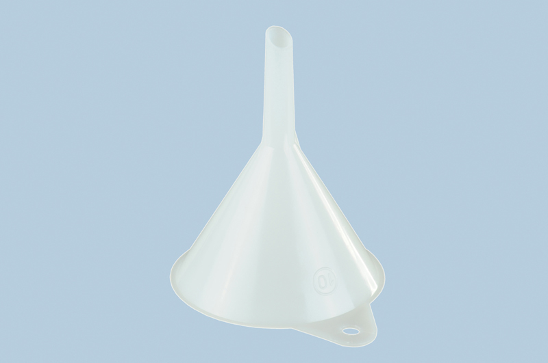 Plastic funnel, diameter 100 mm, natural colour, Pack = 12 pieces - 1