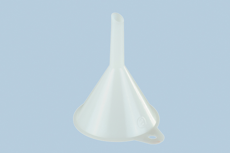 Plastic funnel, diameter 80 mm, natural colour, Pack = 12 pieces - 1