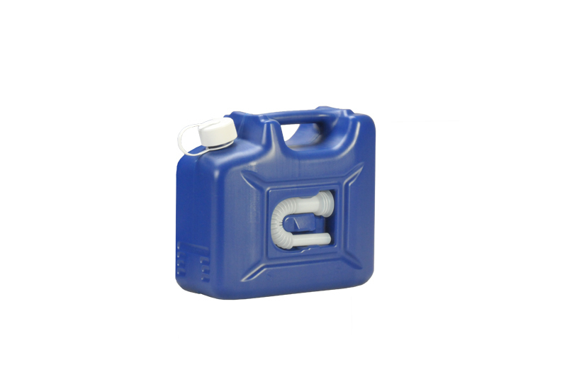 Canister for ad-blue, 10 l, dark blue, with flexible outlet pipe, Pack = 5 units - 1