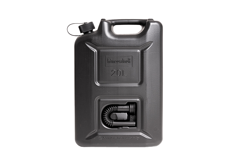 Kraftstoff-Kanister PROFI, 20 Liter, schwarz, mit UN-Zulassung, VE = 3 Stück - 1