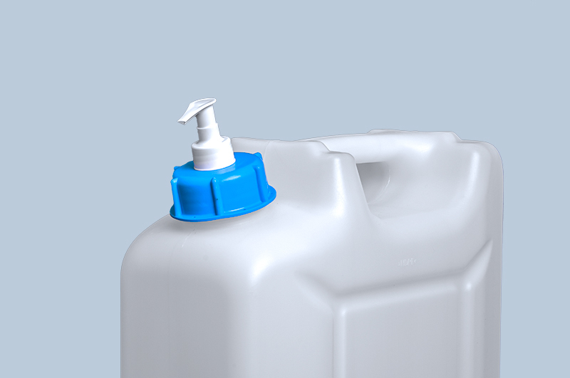 Tanica igienica, 22 l., dispenser integrato per sapone o prodotti disinfettante, conf. = 3 pezzi - 5